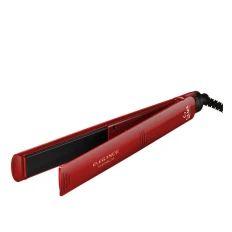 Щипці-випрямлювачі Elegance Superflat турмалінові червоні
