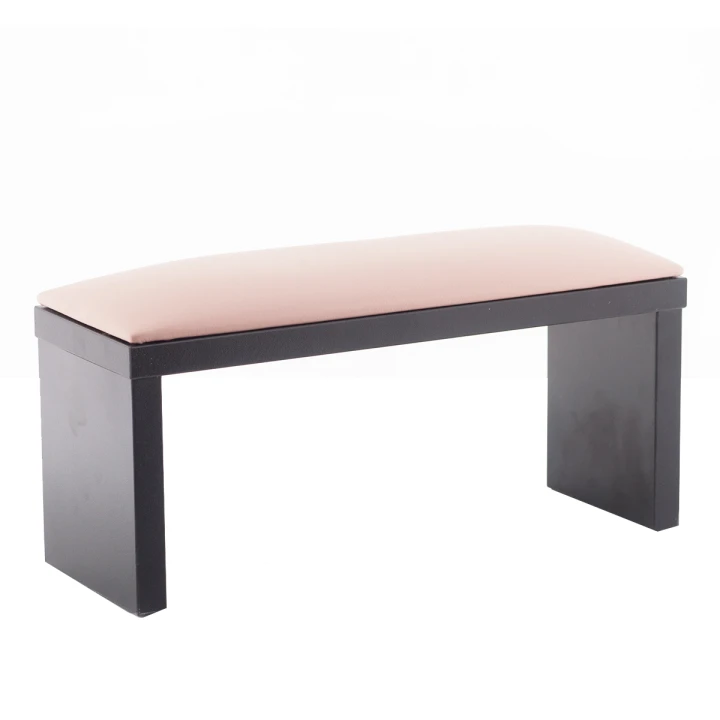 Підлокітник French для манікюру на чорних ніжках (Pink)