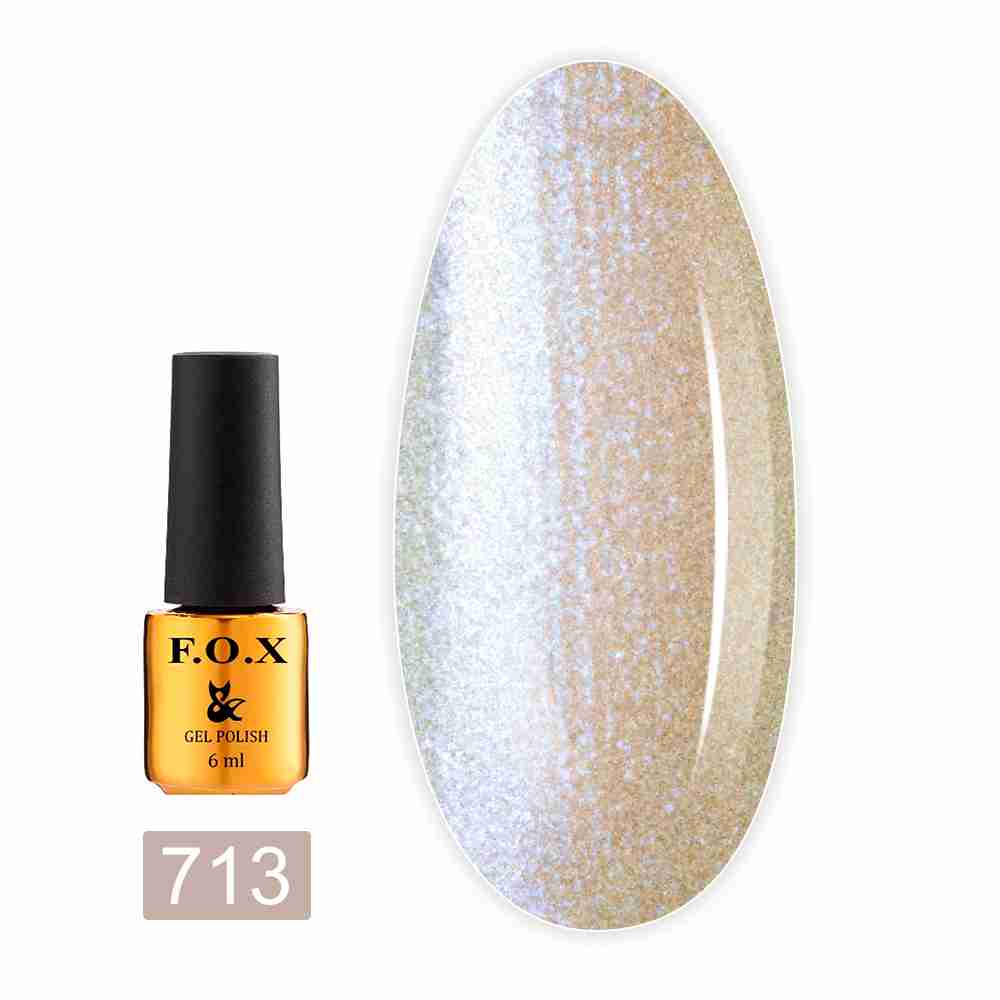 Гель-лак FOX Gold Pigment 6 мл (713)