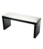 Подлокотник French для маникюра на черных ножках  (Silver)