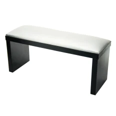 Підлокітник French для манікюру на чорних ніжках (Silver)