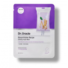 Маска для обличчя тканинна Glycyrrhizine Recipe Calming Purple Mask 1ед