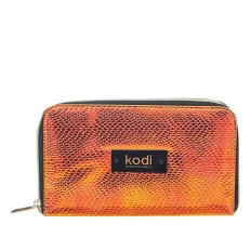 KODI Чохол для пензлів на блискавці №01 червоне золото