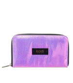 KODI Чохол для пензлів на блискавці №03 сріблясто-фіолетовий