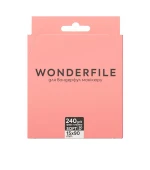 Файл-полоска на пене для пилки  Wonderfile 130х15 - 50 шт (240 grit)