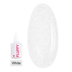 Пудра бархатная для ногтей Fluffy (White)
