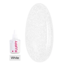 Пудра бархатная для ногтей Fluffy (White)