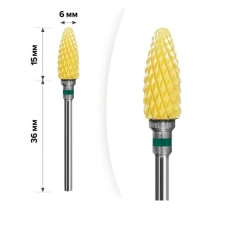 Фреза Керамічна mArt (М-217 Кукурудза Green 615)