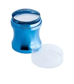 Штамп для стемпинга голубой силиконовый 3,8 см