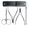 Набор инструментов OLTON (Графит) (накожницыS+кусачкиXS+ножницы100мм+топорик/лопатка)