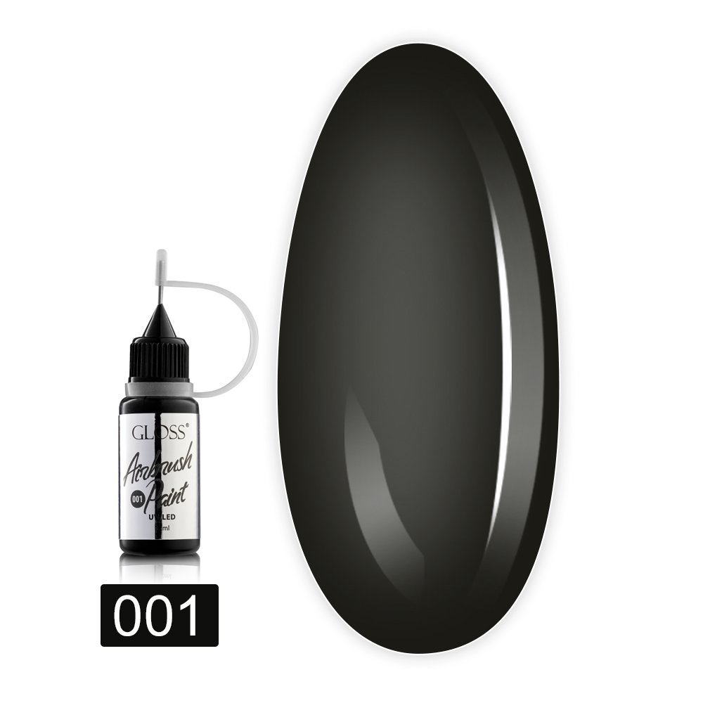 Краска для аэрографа GLOSS 12 мл (001)