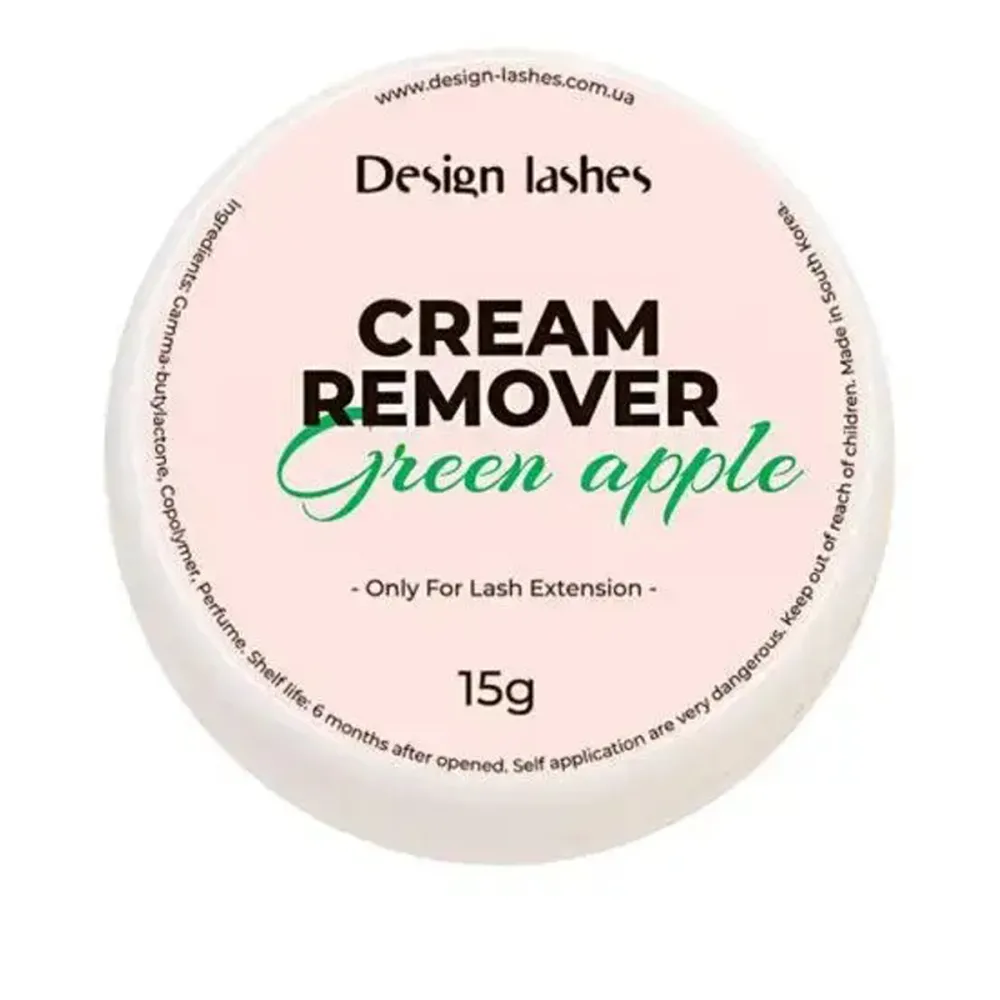 Ремувер кремовый 15 мл (Green Apple)