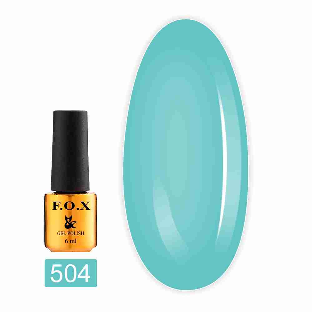 Гель-лак FOX Gold Pigment 6 мл (504)