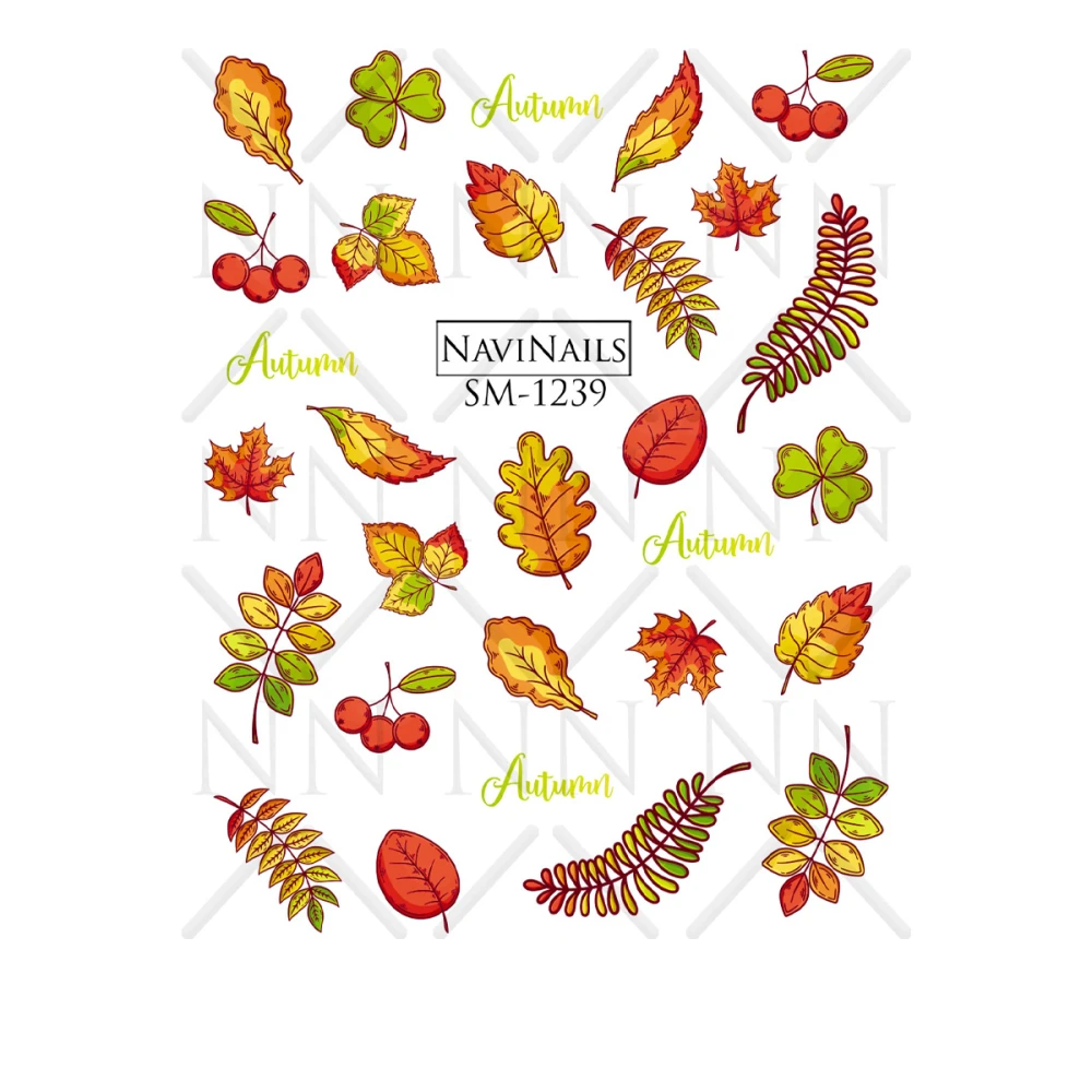 Слайдер Navinails с белой подкладкой (SM-1239)