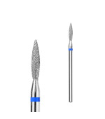 Фреза алмазна Полум'я гостре Touch синя 021 (H0210D-M) 2,1 мм