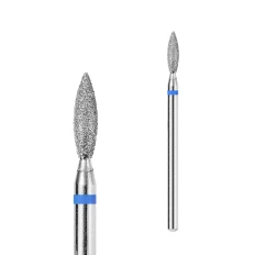 Фреза алмазна Полум'я гостре Touch синя 023 (H02310D-M) 2,3 мм