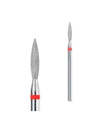 Фреза Алмазная Пламя острое  Touch красная 021 (H0210D-F) 2,1 мм