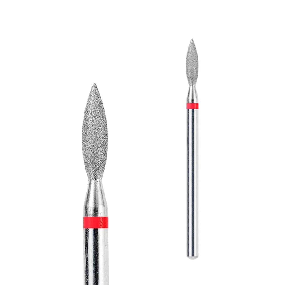 Фреза алмазная Пламя острое Touch красная 023 (H02310D-F) 2,3 мм