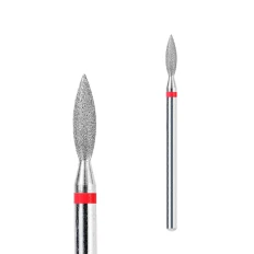 Фреза алмазна Полум'я гостре Touch червона 023 (H02310D-F) 2,3 мм