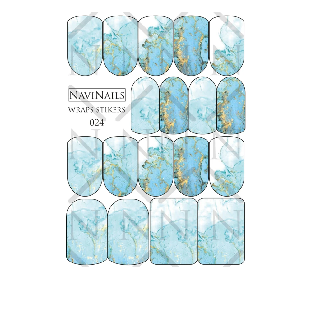 Слайдер-плівка Navinails Wraps Stikers (WS-024)