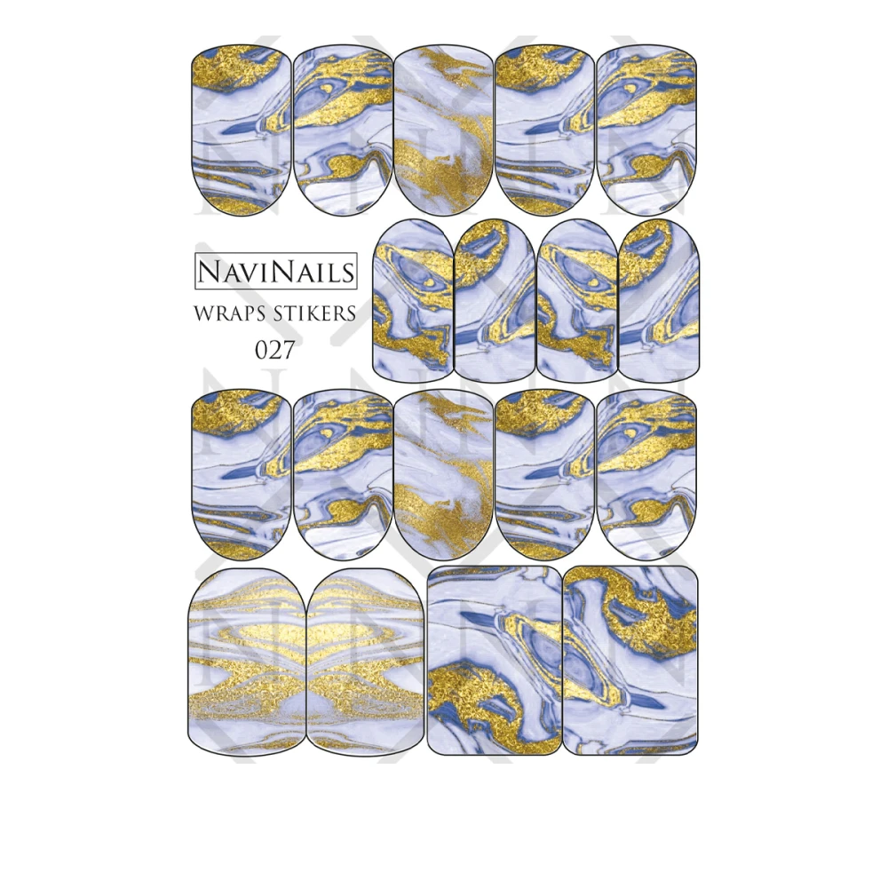 Слайдер-пленка Navinails Wraps Stikers (WS-027)