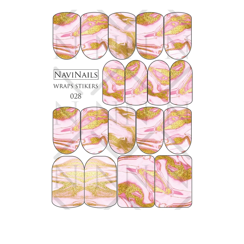 Слайдер-плівка Navinails Wraps Stikers (WS-028)