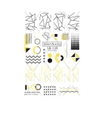 Слайдер Navinails із білою підкладкою/об'ємною фольгою Max (SB-118 gold)