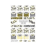 Слайдер Navinails із білою підкладкою об'ємною фольгою Max (SB-136 gold)