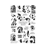 Слайдер Navinails із білою підкладкою/об'ємною фольгою Max (SB-099 silver)