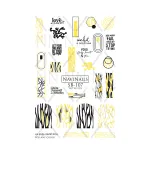 Слайдер Navinails с белой подкладкой/объемной фольгой Max (SB-107 gold)