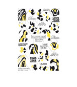 Слайдер Navinails с белой подкладкой/объемной фольгой Max (SB-099 gold)