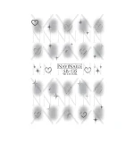 Слайдер Navinails із білою підкладкою об'ємною фольгою Max (SB-135 silver)