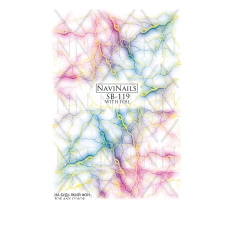 Слайдер Navinails с белой подкладкой/объемной фольгой Max (SB-119 gold)