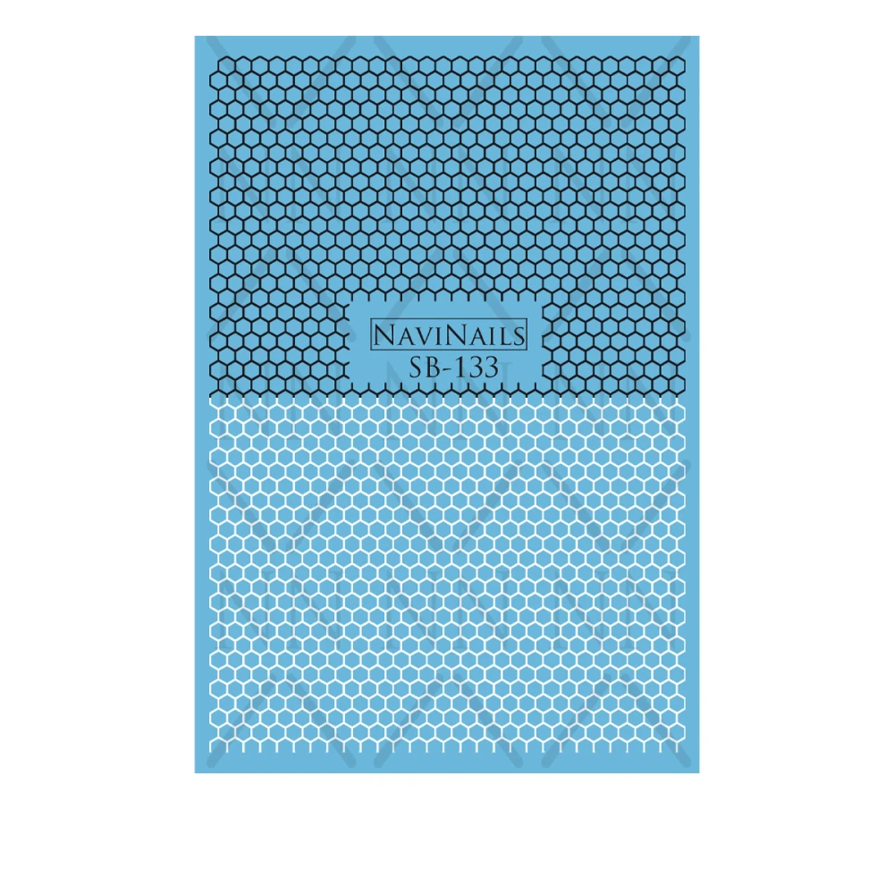 Слайдер Navinails с белой подкладкой объемной фольгой Max (SB-133)