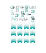 Слайдер Navinails с белой подкладкой объемной фольгой Max (SB-141)