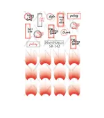 Слайдер Navinails с белой подкладкой объемной фольгой Max (SB-142)