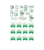 Слайдер Navinails с белой подкладкой объемной фольгой Max (SB-143)