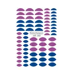 Слайдер Navinails с белой подкладкой объемной фольгой Max (SB-150)