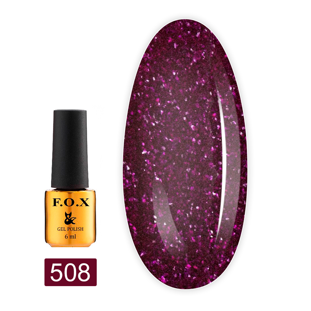 Гель лак FOX Gold Pigment 6 мл (508)