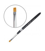 Пензель для гелю прямий складна ручка Professional (№6)