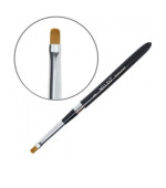 Пензель для гелю язичок складна ручка Professional (№4)