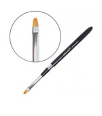 Пензель для гелю язичок складна ручка Professional (№6)