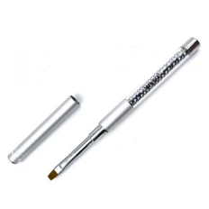 Пензлик для гелю прямий ручка бісер Professional (№4)