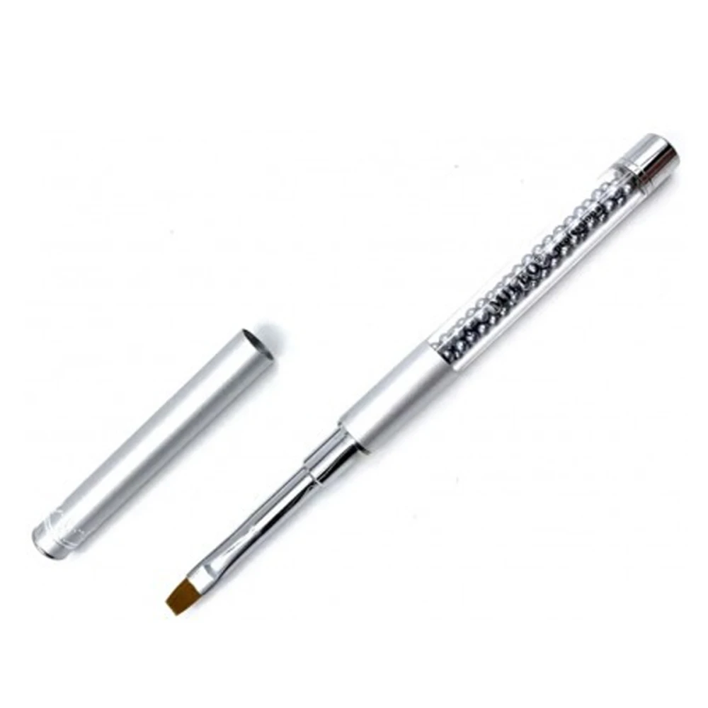 Пензель для гелю прямий ручка бісер Professional (№6)