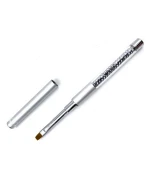 Кисть для геля прямая бисерная ручка Professional (№6)