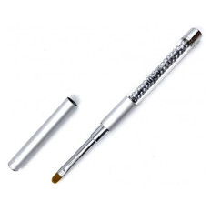 Пензель для гелю язичок ручка бісер Professional (№6)