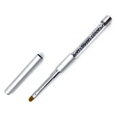 Пензель для гелю язичок ручка бісер Professional (№8)