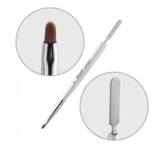 Пензлик язичок для акригелю + лопатка (№2)