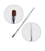 Кисточка язычок для акригеля + лопатка (№8)