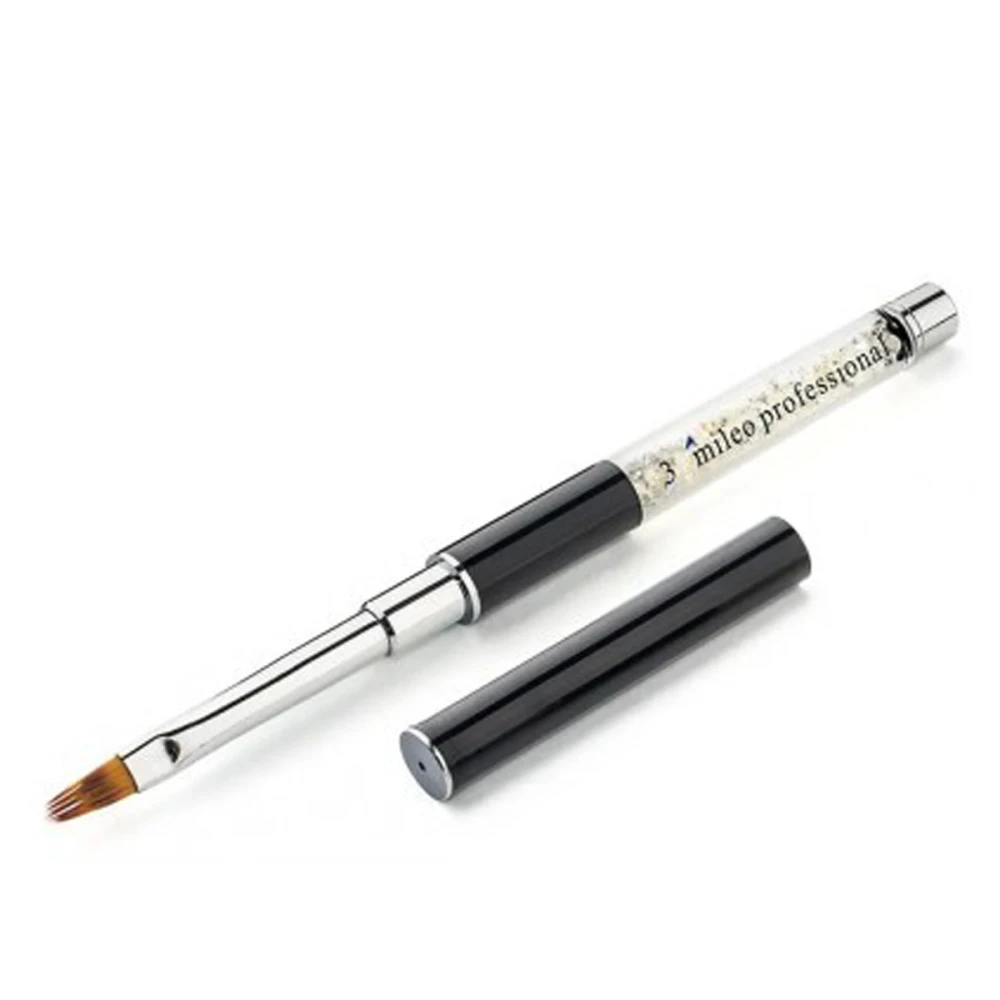 Пензель для градієнта ручка з камінням Professional